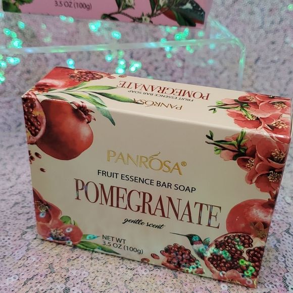 Bar Soap Panrosa Gift Pack 4 Scents Made In USA Essential Oil & Fruit Essence - Picture 5 of 13